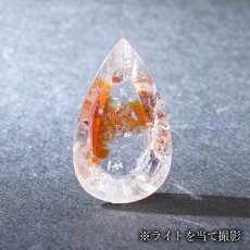 画像3: 【 1点物 】オーロラインクォーツ ルース 5.0ct Aurora In Quartz リモナイト ヘマタイト 天然石 パワーストーン 浄化 お守り カラーストーン (3)