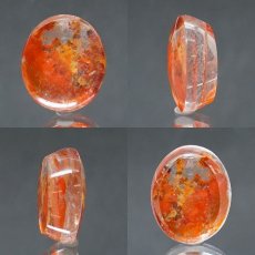 画像2: 【 1点物 】オーロラインクォーツ ルース 5.0ct Aurora In Quartz リモナイト ヘマタイト 天然石 パワーストーン 浄化 お守り カラーストーン (2)