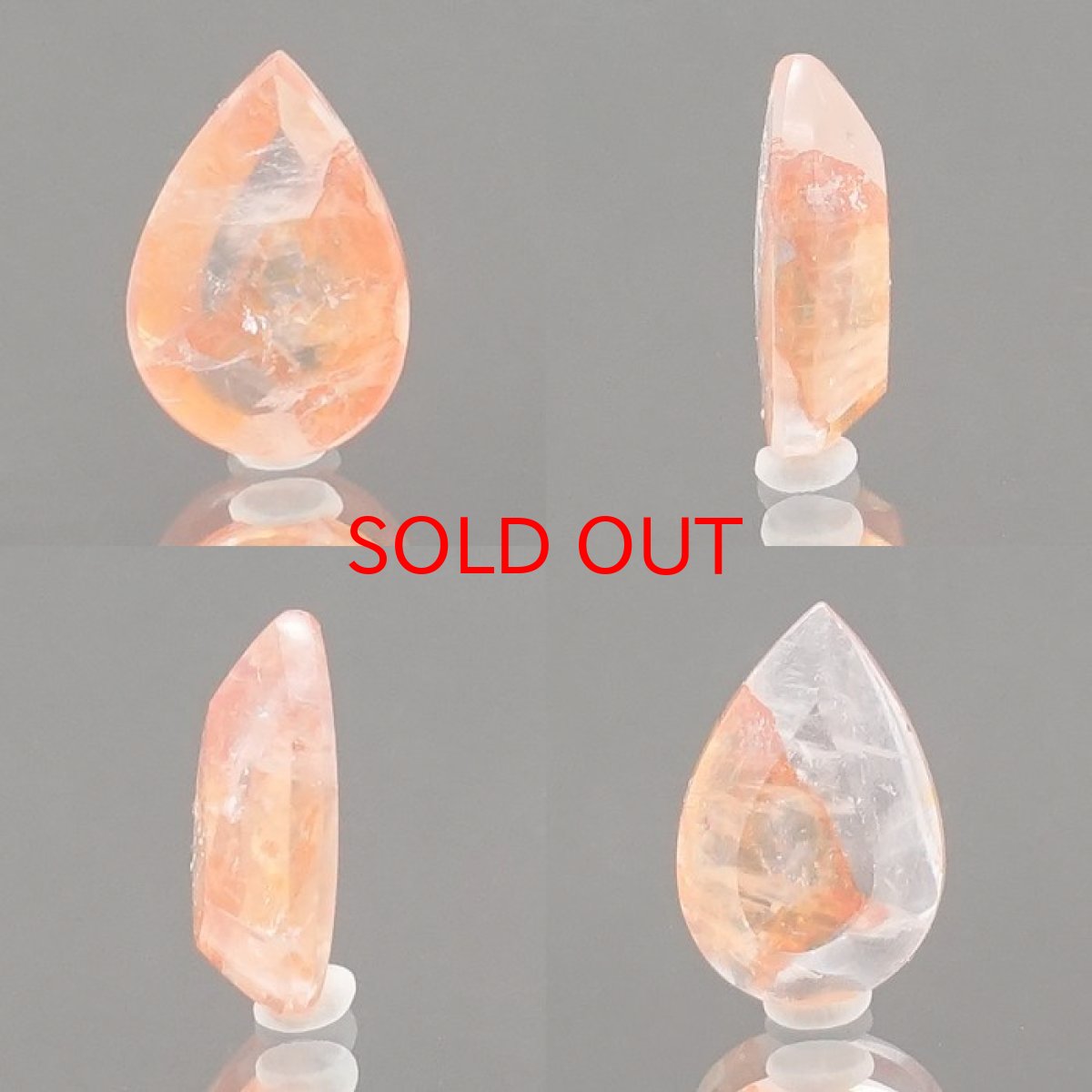 画像2: 【 1点物 】オーロラインクォーツ ルース 1.5ct Aurora In Quartz リモナイト ヘマタイト 天然石 パワーストーン 浄化 お守り カラーストーン (2)