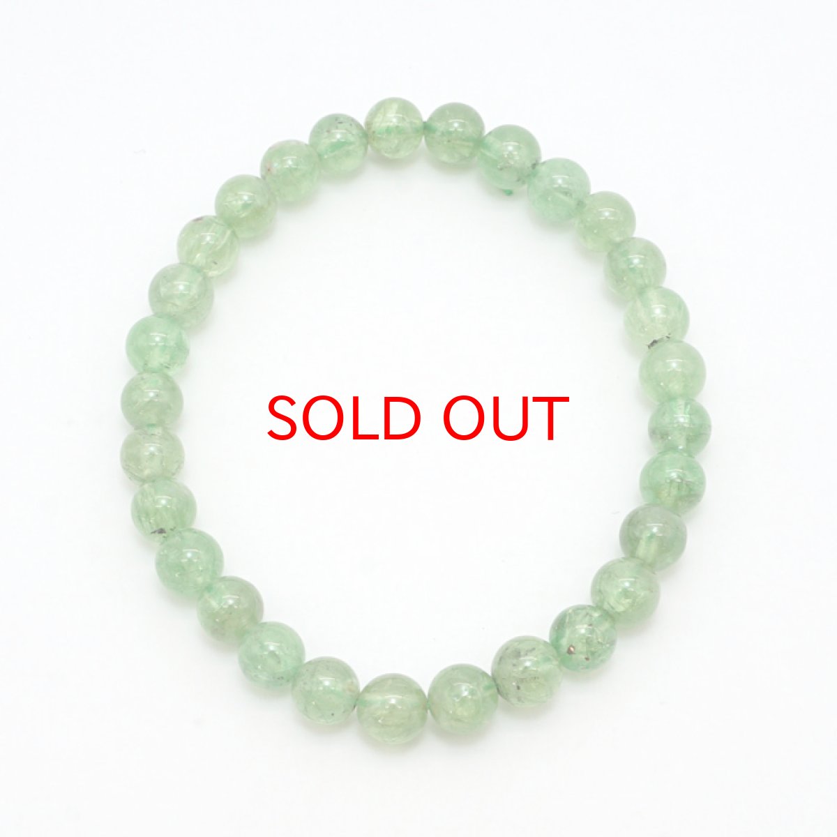 画像3: 【 一点もの 】 ツァボライト グリーンガーネット ブレスレット 6mm タンザニア産 ブレス 天然石ブレスレット アクセサリー お守り 浄化 天然石 パワーストーン カラーストーン (3)