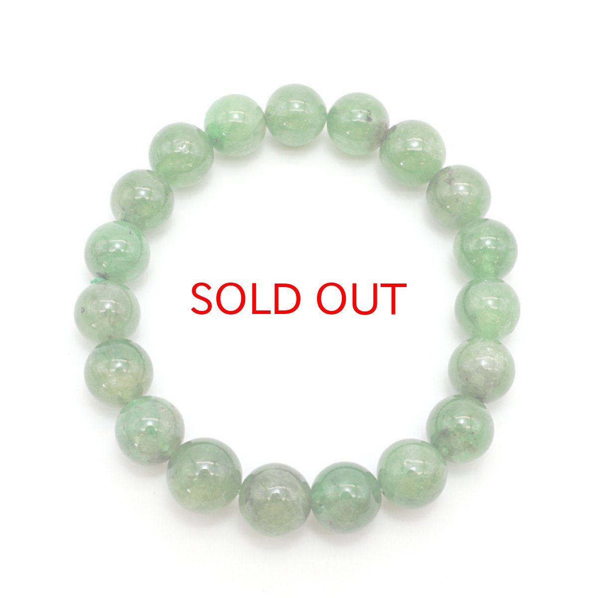 画像3: 【20%OFFセール】 【 一点もの 】 ツァボライト グリーンガーネット ブレスレット 10mm タンザニア産 ブレス 天然石ブレスレット アクセサリー お守り 浄化 天然石 パワーストーン カラーストーン (3)