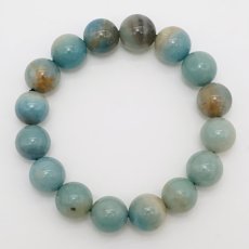 画像3: 【石の日SALE 14%OFF】 【 一点物 】 トロレアイト 13-14mm ブレスレット ブラジル産 Trolleite トロール石 浄化 お守り 天然石 パワーストーン カラーストーン (3)