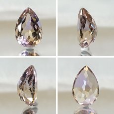 画像2: アメトリン ルース 3.15ct ドロップカット ボリビア産 一点もの アメジスト シトリン バイカラー 希少石 天然石 パワーストーン カラーストーン (2)