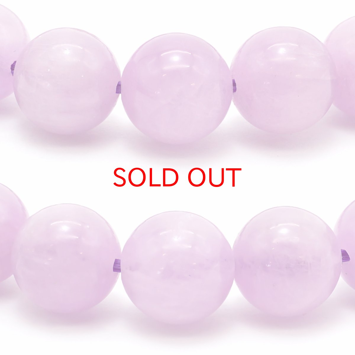 画像2: クンツァイト 10mm ブレスレット マダガスカル産 【 一点物 】 スポデューメン Kunzite リシア輝石 浄化 お守り 天然石 パワーストーン カラーストーン (2)