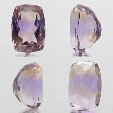 画像2: アメトリン ルース 9.13ct シザースカット ボリビア産 一点もの アメジスト シトリン バイカラー 希少石 天然石 パワーストーン カラーストーン (2)