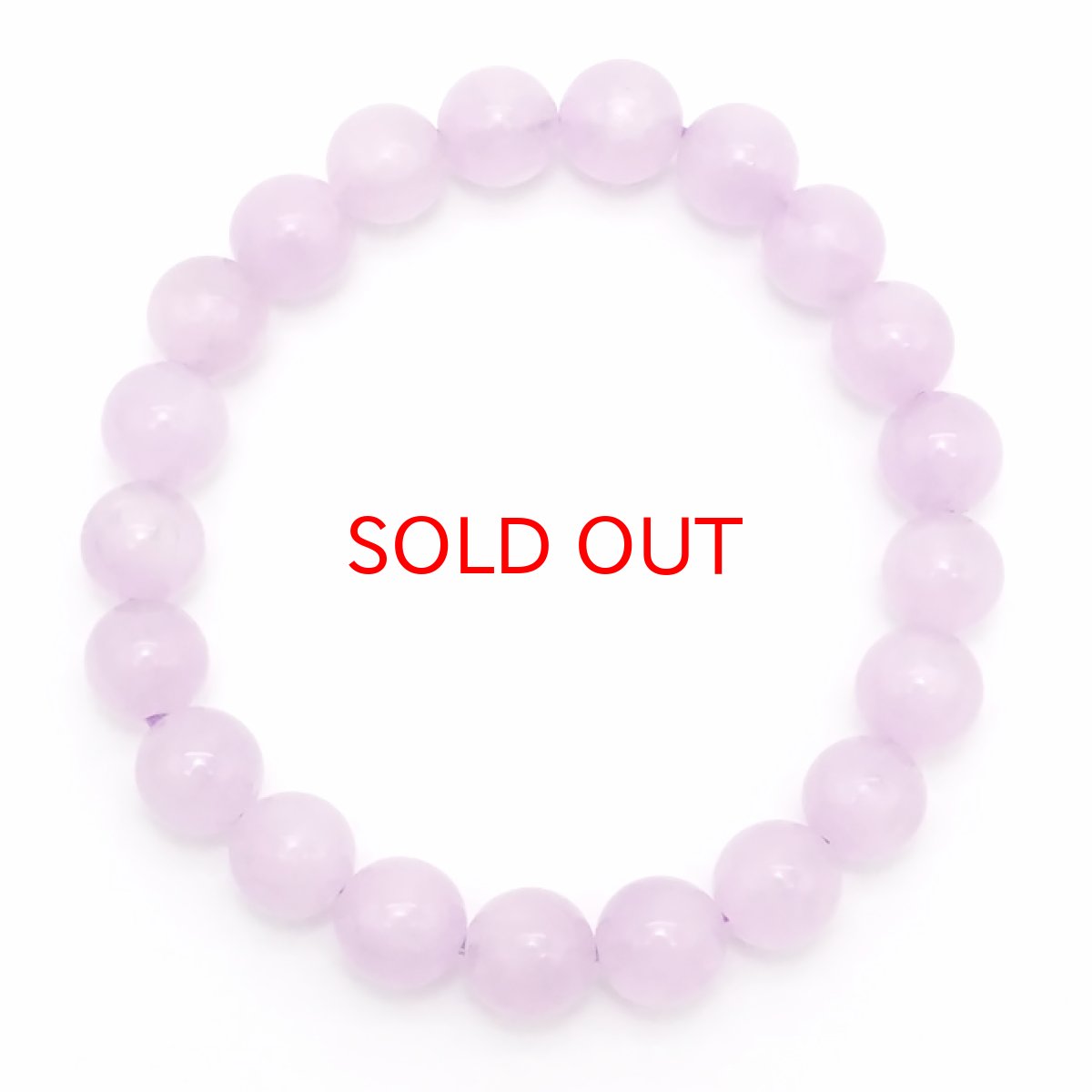 画像3: クンツァイト 9mm ブレスレット マダガスカル産 【 一点物 】 スポデューメン Kunzite リシア輝石 浄化 お守り 天然石 パワーストーン カラーストーン (3)