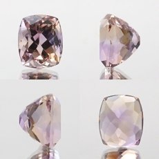 画像2: アメトリン ルース 6.41ct 六芒星 ボリビア産 一点もの アメジスト シトリン バイカラー 希少石 天然石 パワーストーン カラーストーン (2)