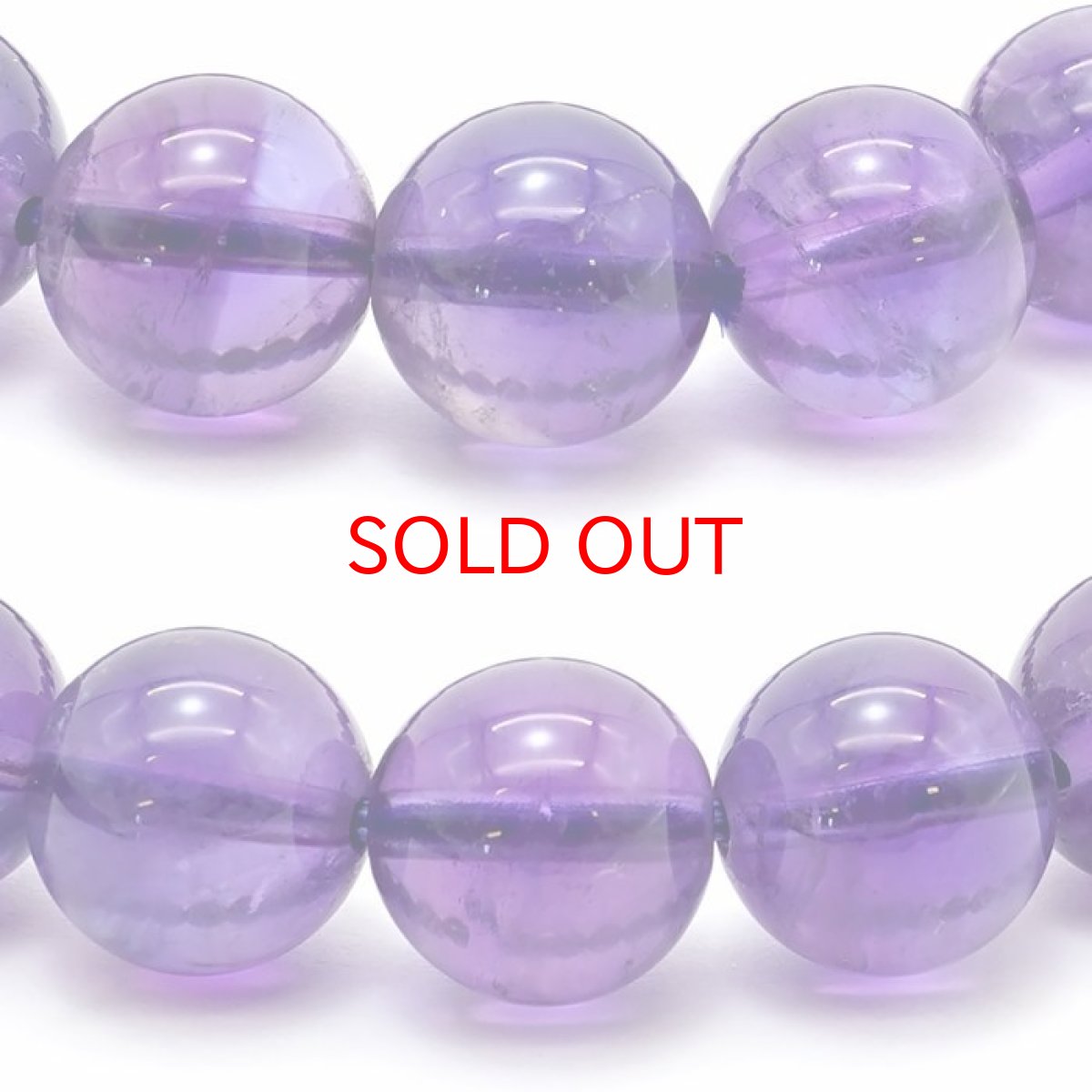 画像6: 【SALE20%OFF】 アメジスト 9mm ブレスレット ウルグアイ産 【 一点物 】 Amethyst 2月 誕生石 浄化 お守り 天然石 パワーストーン カラーストーン (6)