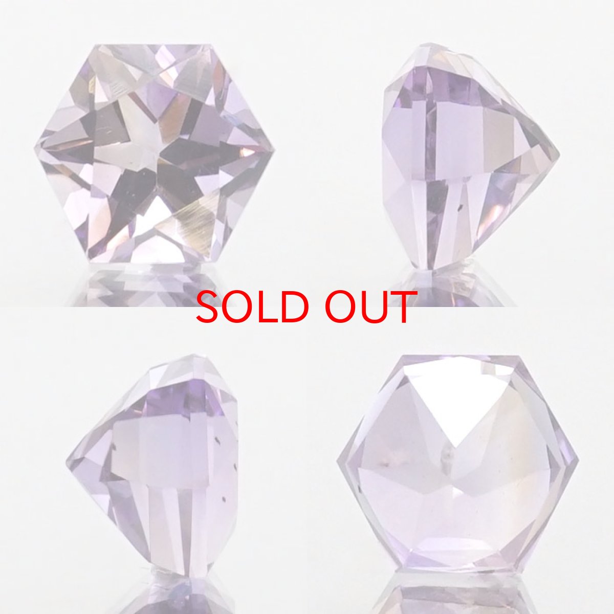 画像2: アメトリン ルース 5.54ct 六芒星 ボリビア産 一点もの アメジスト シトリン バイカラー 希少石 天然石 パワーストーン カラーストーン (2)