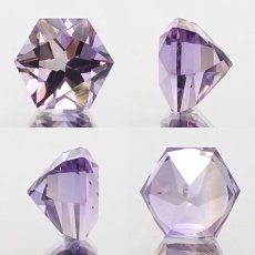 画像2: アメトリン ルース 5.54ct 六芒星 ボリビア産 一点もの アメジスト シトリン バイカラー 希少石 天然石 パワーストーン カラーストーン (2)