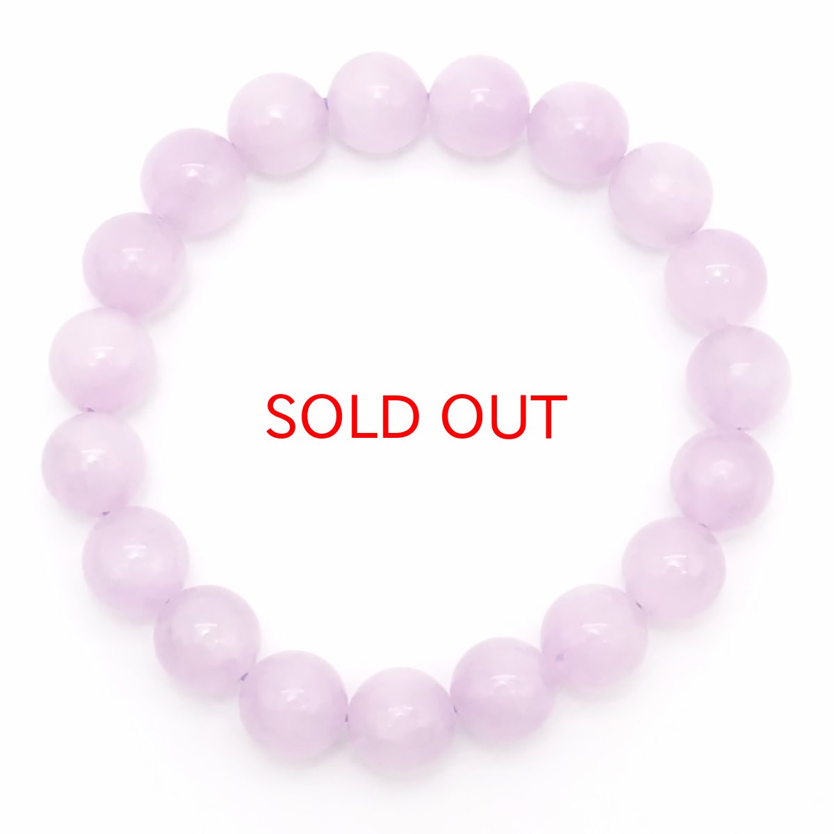 画像3: クンツァイト 10mm ブレスレット マダガスカル産 【 一点物 】 スポデューメン Kunzite リシア輝石 浄化 お守り 天然石 パワーストーン カラーストーン (3)