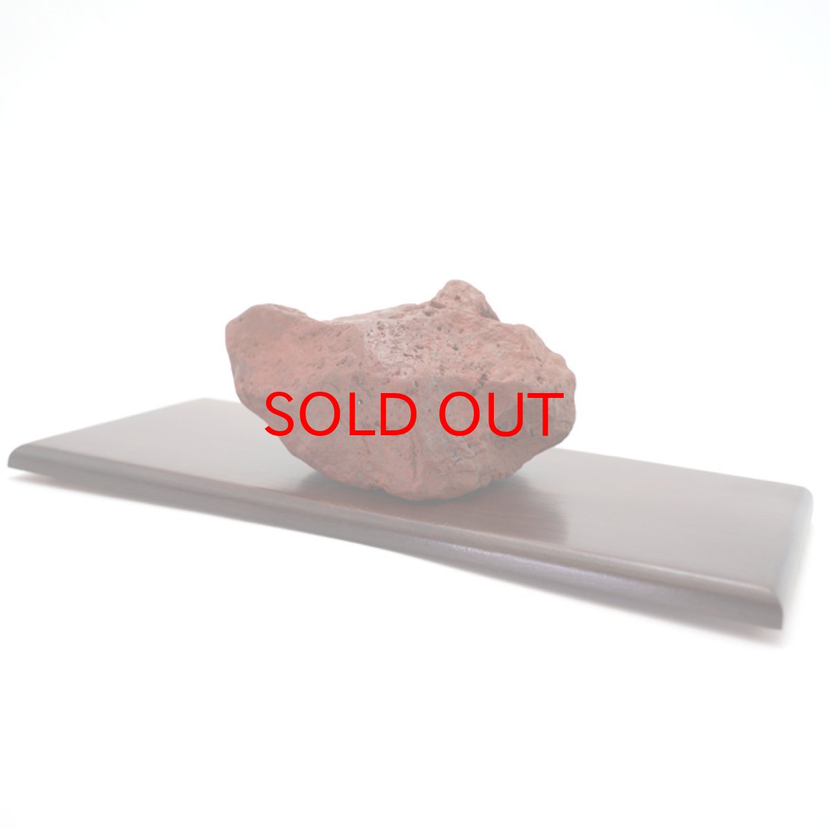 画像5: 【 一点もの 】 佐渡赤玉石 123.8g 原石 研磨なし 台付き 新潟県産 日本製 日本銘石 赤玉石 お守り 浄化 天然石 パワーストーン カラーストーン (5)