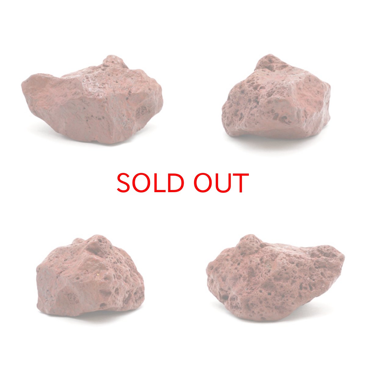 画像2: 【 一点もの 】 佐渡赤玉石 123.8g 原石 研磨なし 台付き 新潟県産 日本製 日本銘石 赤玉石 お守り 浄化 天然石 パワーストーン カラーストーン (2)