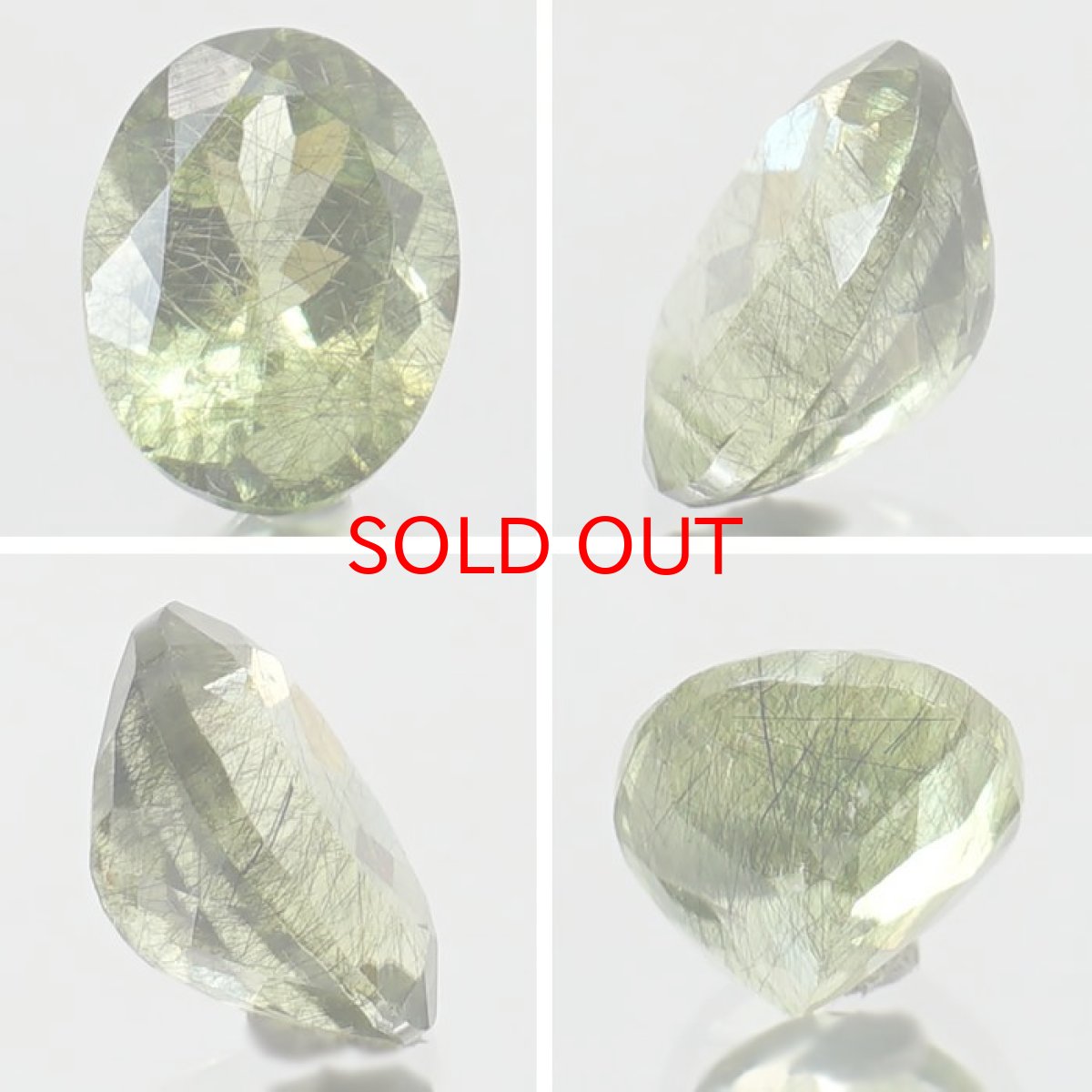 画像2: ルドウィジャイトインペリドット ルース 2.155ct オーバルカット パキスタン産 【 一点もの 】 ペリドット 8月誕生石 希少石 天然石 パワーストーン カラーストーン (2)