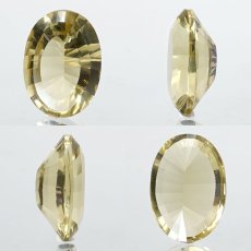 画像2: レモンクォーツ ルース 5.4ct オーバルカット ブラジル産 【 一点もの 】 Lemon Quartz レモン水晶 硫黄水晶 天然石 パワーストーン カラーストーン (2)