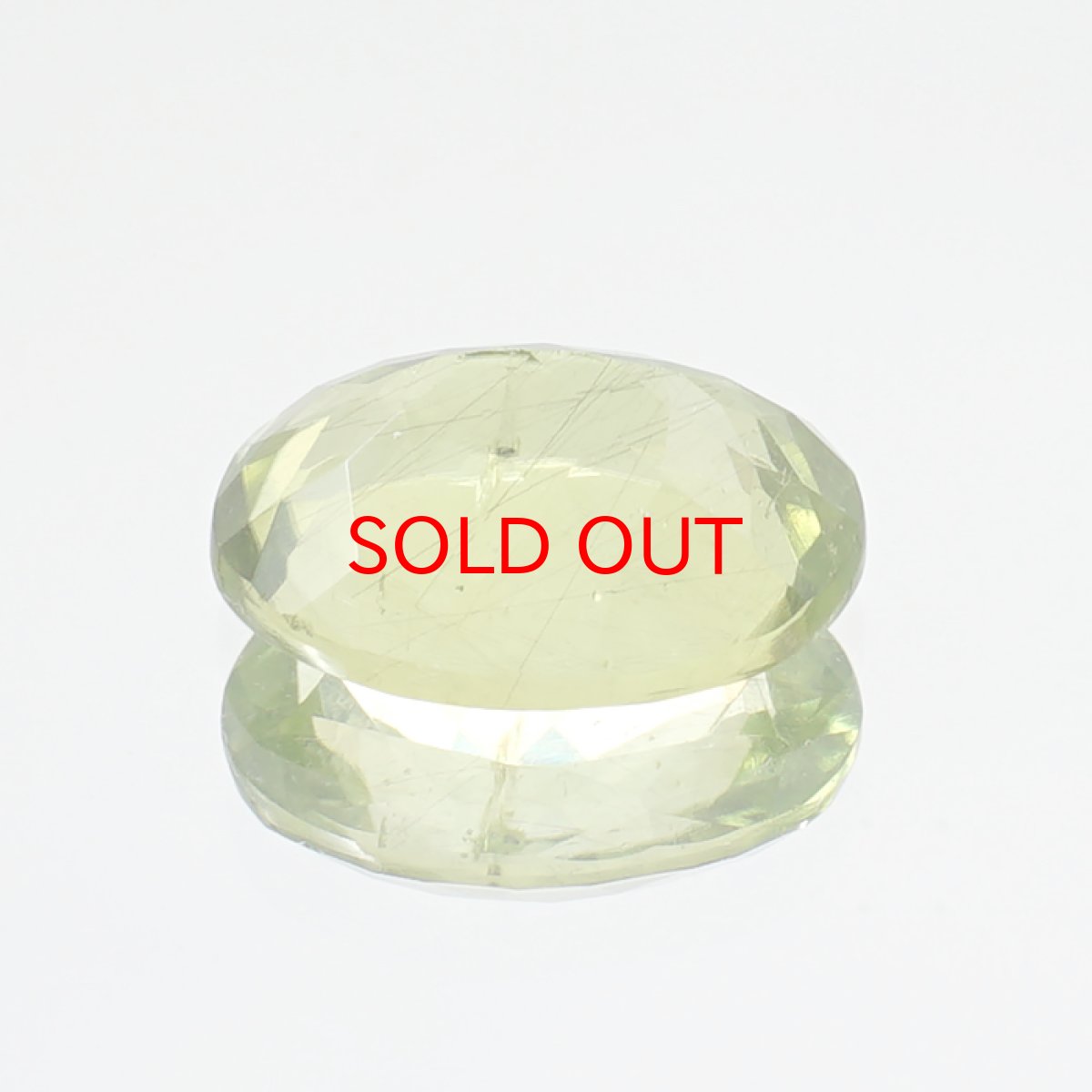 画像3: ルドウィジャイトインペリドット ルース 2.835ct オーバルカット パキスタン産 【 一点もの 】 ペリドット 8月誕生石 希少石 天然石 パワーストーン カラーストーン (3)