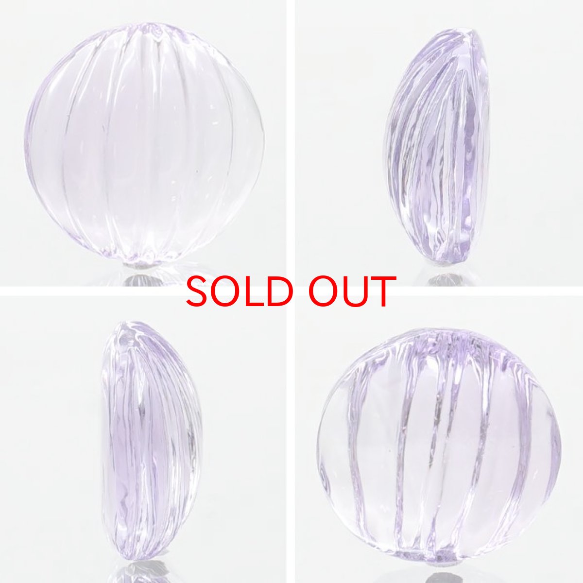 画像2: アメジスト ルース 5.2ct ブラジル産 【 一点物 】 Amethyst 裸石 彫刻 2月誕生石 紫水晶 お守り 浄化 天然石 パワーストーン カラーストーン (2)