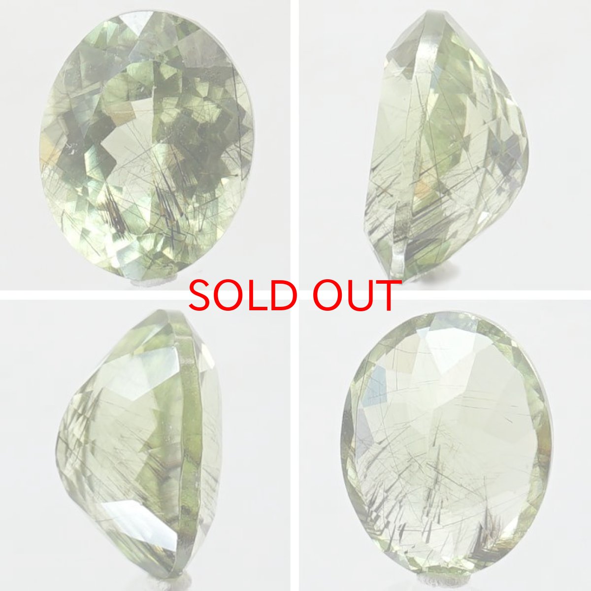 画像2: ルドウィジャイトインペリドット ルース 3.365ct オーバルカット パキスタン産 【 一点もの 】 ペリドット 8月誕生石 希少石 天然石 パワーストーン カラーストーン (2)