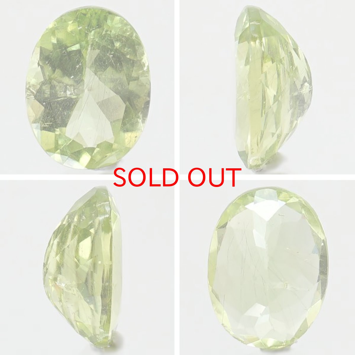 画像2: ルドウィジャイトインペリドット ルース 2.835ct オーバルカット パキスタン産 【 一点もの 】 ペリドット 8月誕生石 希少石 天然石 パワーストーン カラーストーン (2)