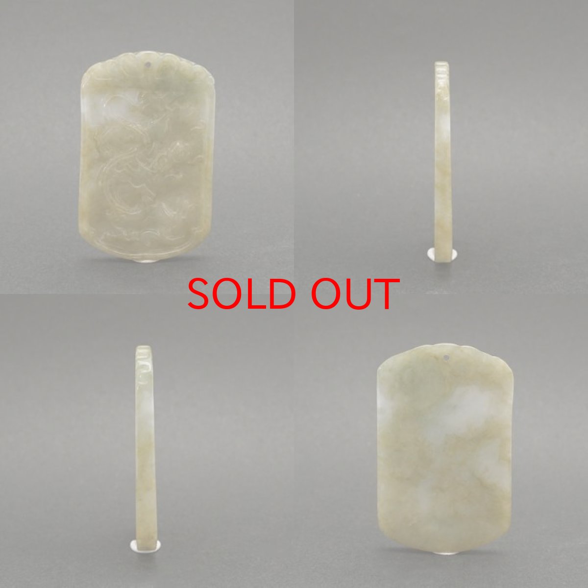 画像2: 【BLACK FRIDAY対象】 翡翠 龍 彫り物 ミャンマー産 【一点物・証明書つき】 2024年 干支 辰年 正月飾り 新年 飾り 辰 竜 龍 たつ 迎春Jade Jadeite ひすい ヒスイ 一点物 彫りもの ペンダントトップ お守り 天然石 パワーストーン カラーストーン (2)