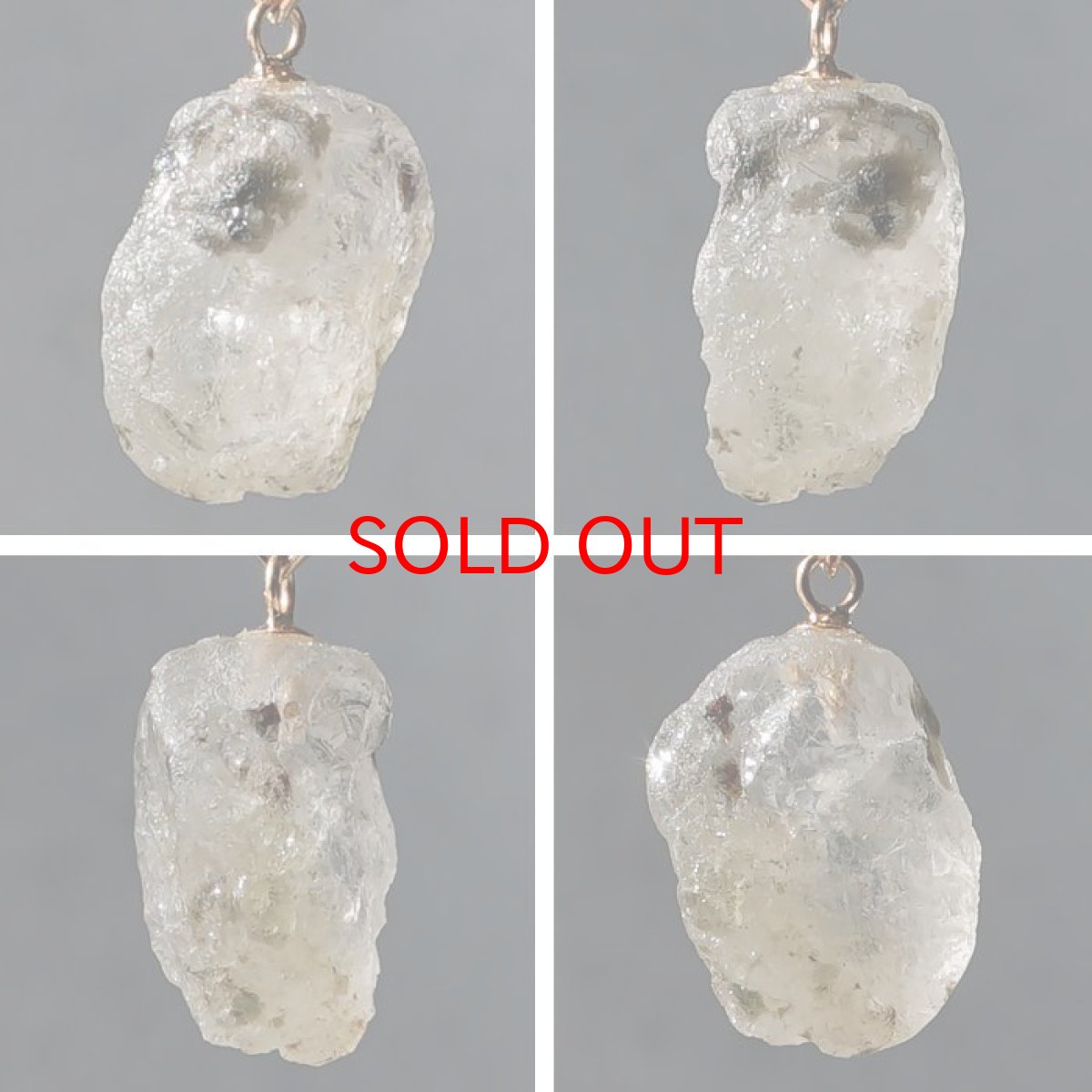 画像2: フェナカイト 6.5ct ペンダントトップ ロシア産 K18 ラフ 原石 【 一点もの 】 Phenakite 日本製 希少石 フェナス石 ネックレス パワーストーン 浄化 (2)