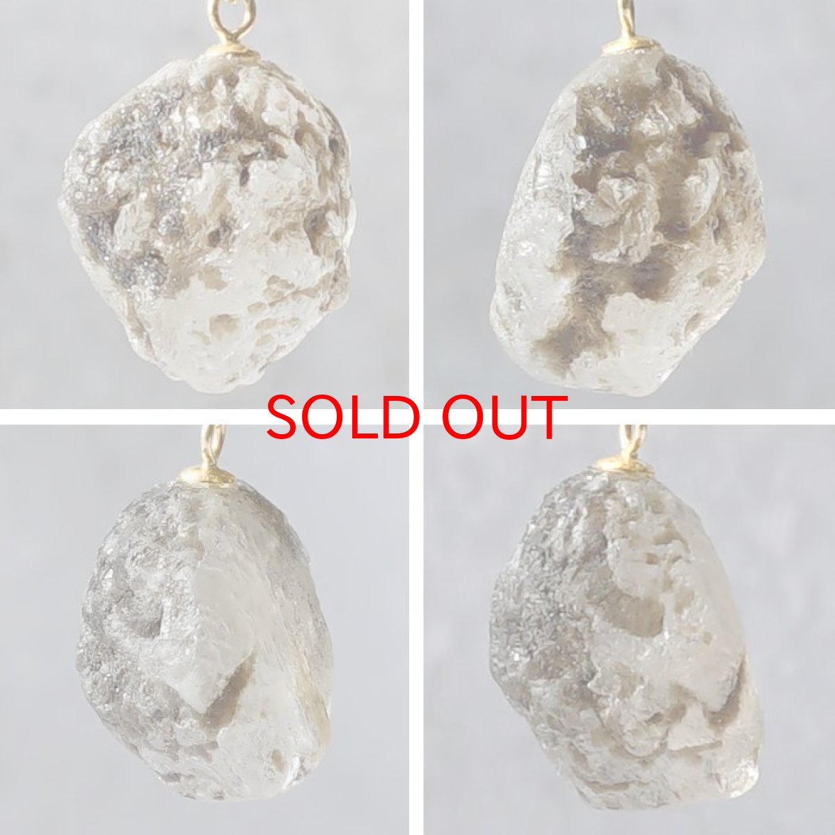 画像2: フェナカイト 7.7ct ペンダントトップ ロシア産 K18 ラフ 原石 【 一点もの 】 Phenakite 日本製 希少石 フェナス石 ネックレス パワーストーン 浄化 (2)