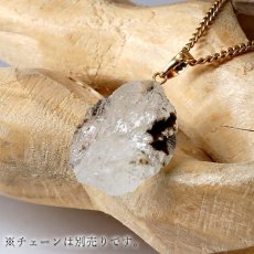 画像5: フェナカイト 10.7ct ペンダントトップ ロシア産 K18 ラフ 原石 【 一点もの 】 Phenakite 日本製 希少石 フェナス石 ネックレス パワーストーン 浄化 (5)