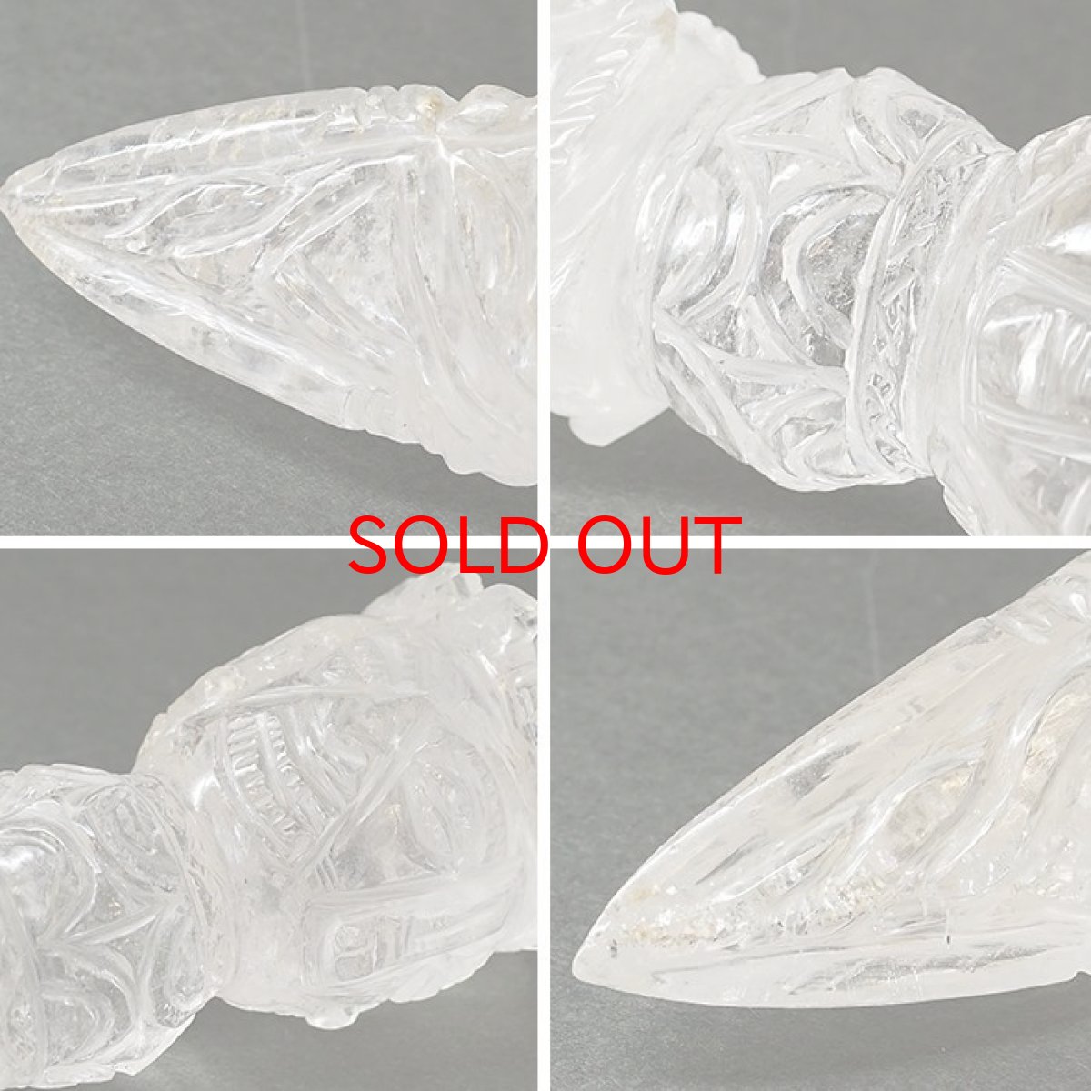 画像4: 【20%OFFセール】 水晶金剛杭 ネパール産 一点もの 風水 開運 勉強運 天然石 パワーストーン (4)