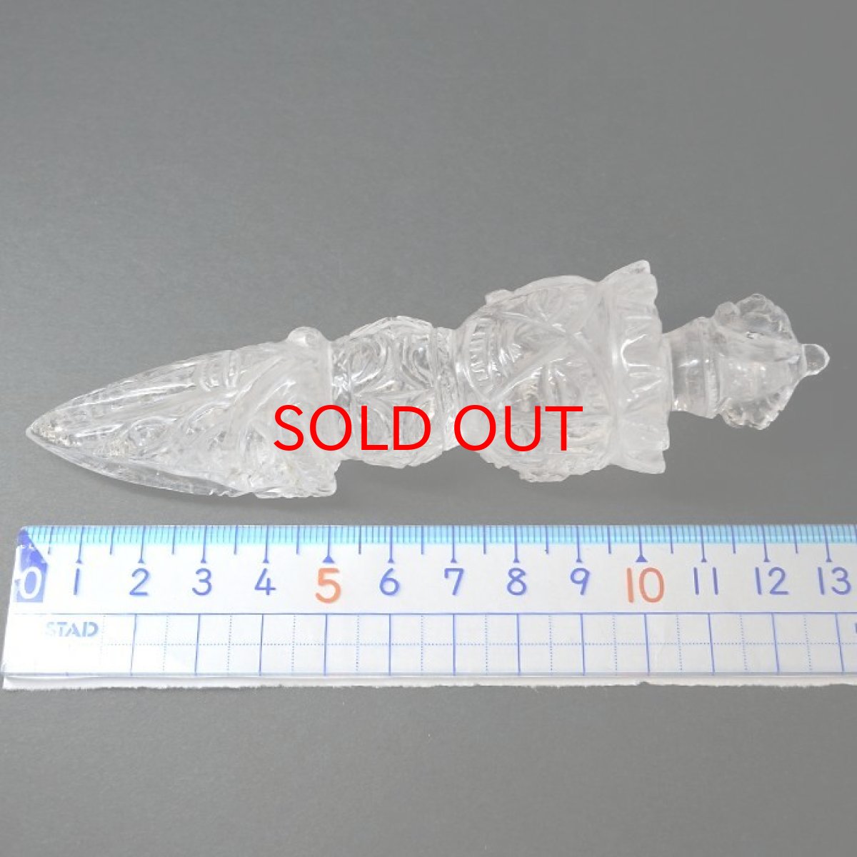 画像6: 【20%OFFセール】 水晶金剛杭 ネパール産 一点もの 風水 開運 勉強運 天然石 パワーストーン (6)