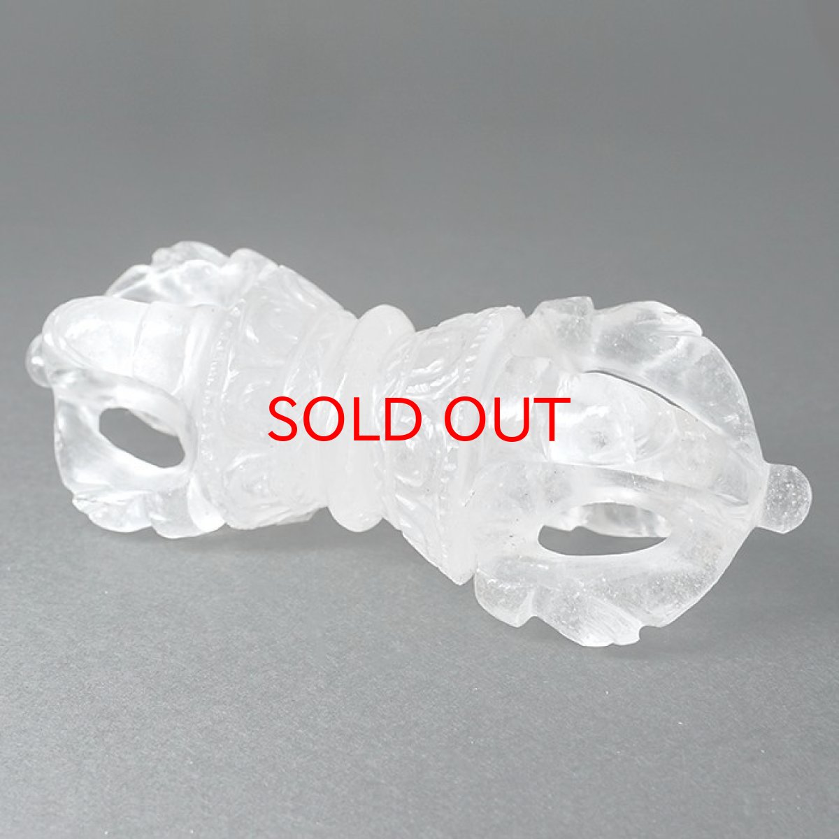 画像3: 水晶五鈷杵 ネパール産 一点もの 風水 開運 勉強運 天然石 パワーストーン (3)