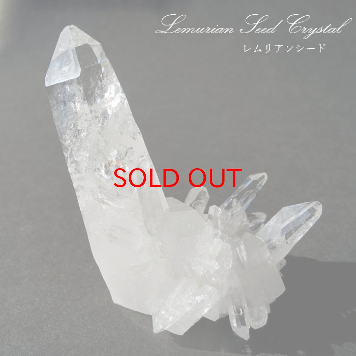 画像1: レムリアンシード 水晶 原石 クラスター 103.0g コロンビア産 一点物  Lemurian Seed 稀少石 浄化 天然石 パワーストーン カラーストーン (1)