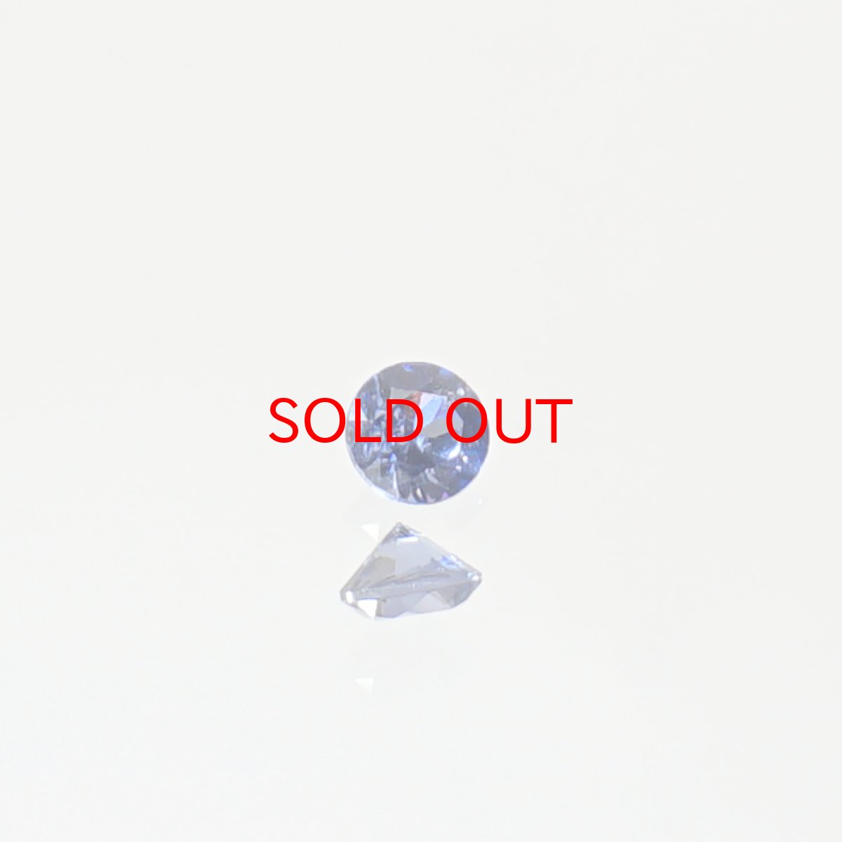 画像4: ベニトアイト ルース 0.068ct ラウンドカット アメリカ カリフォルニア州産 【 一点もの 】 Benitoite ベニト石 希少石 天然石 パワーストーン カラーストーン (4)