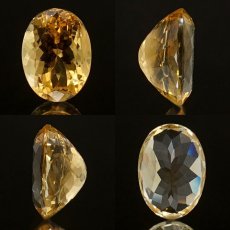 画像2: イエローダンビュライト ルース 2.5ct オーバルカット 一点物 アメリカ産 Yellow Danburite ダンビュライト 天然石 パワーストーン 浄化 お守り カラーストーン (2)