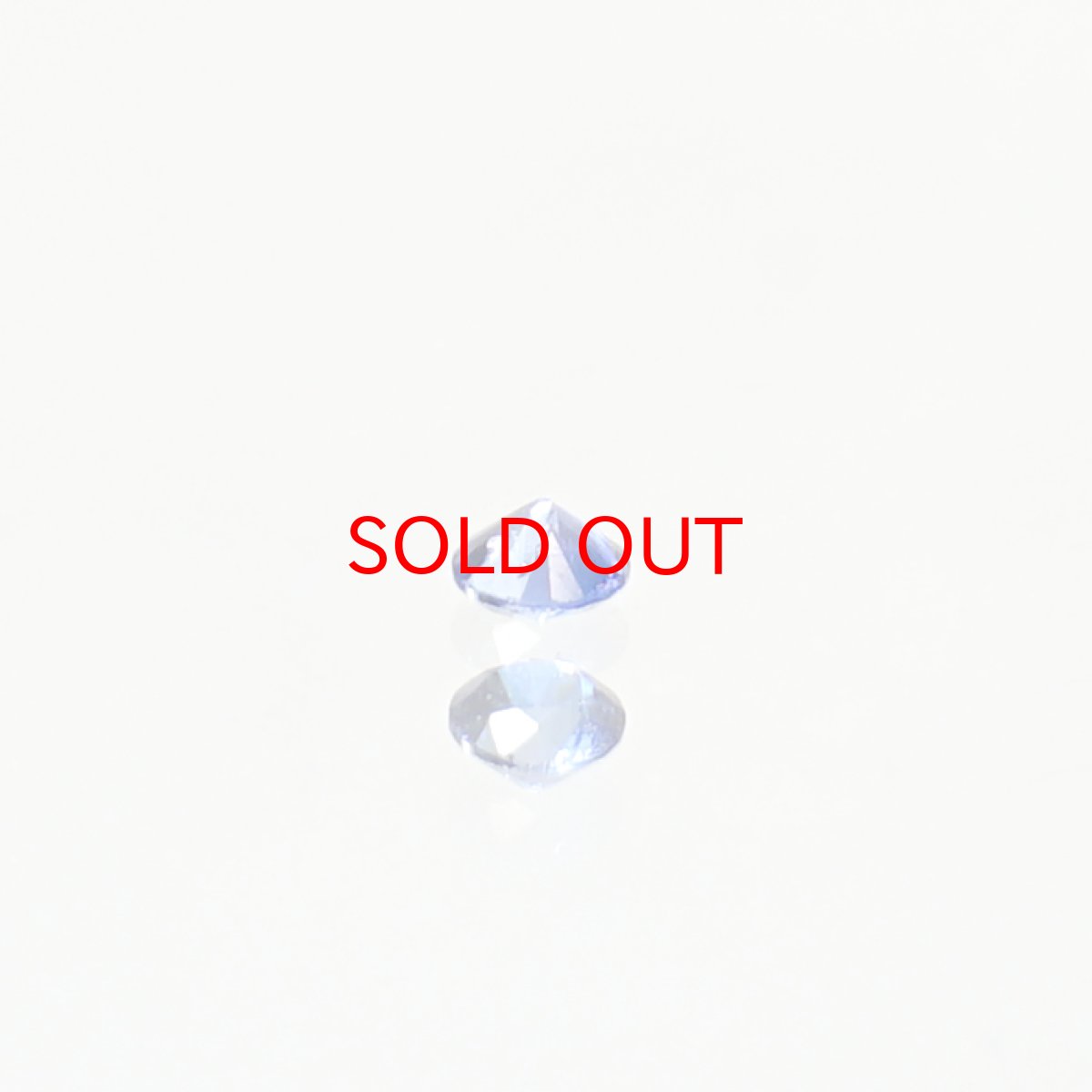 画像5: ベニトアイト ルース 0.068ct ラウンドカット アメリカ カリフォルニア州産 【 一点もの 】 Benitoite ベニト石 希少石 天然石 パワーストーン カラーストーン (5)