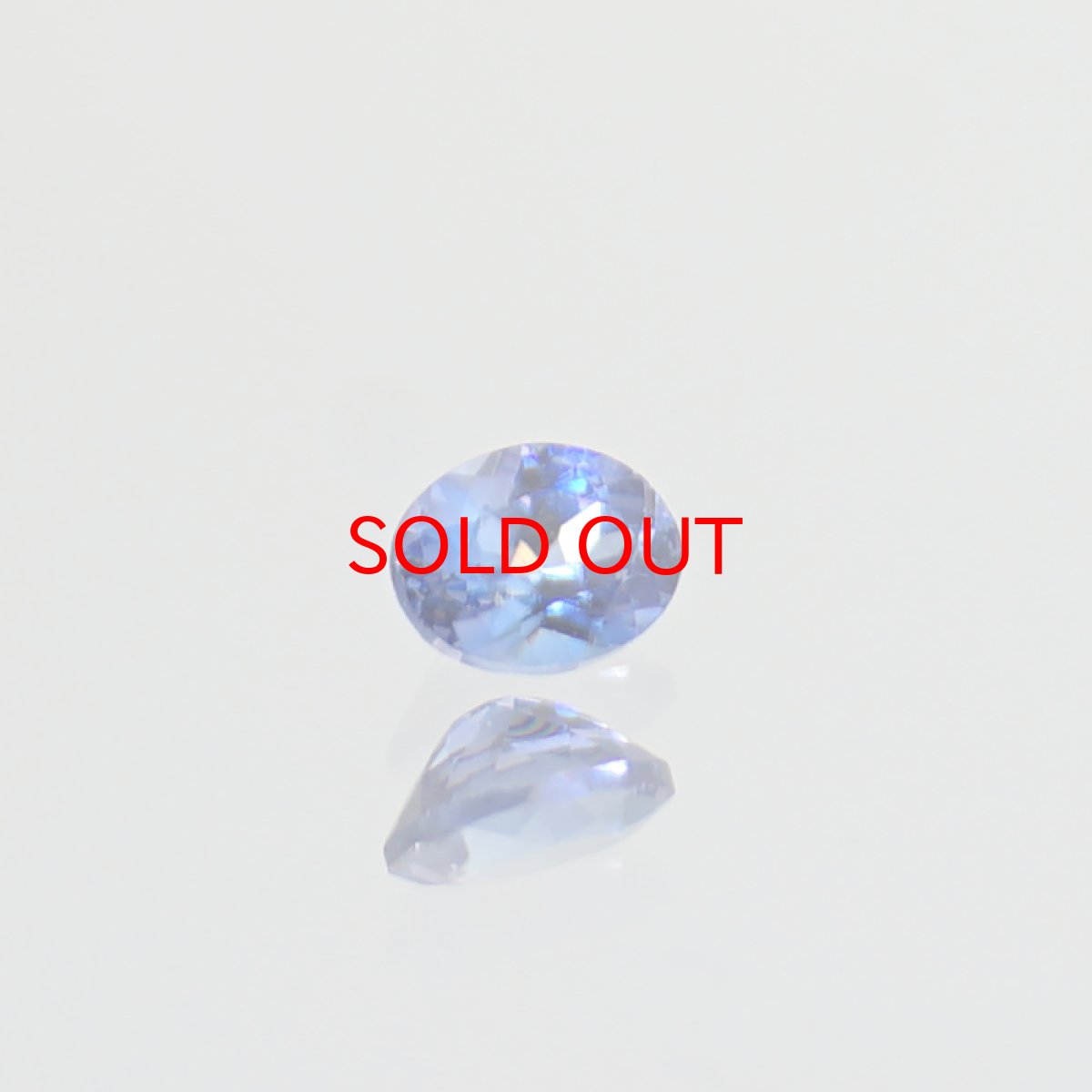 画像4: ベニトアイト ルース 0.193ct オーバルカット アメリカ カリフォルニア州産 【 一点もの 】 Benitoite ベニト石 希少石 天然石 パワーストーン カラーストーン (4)