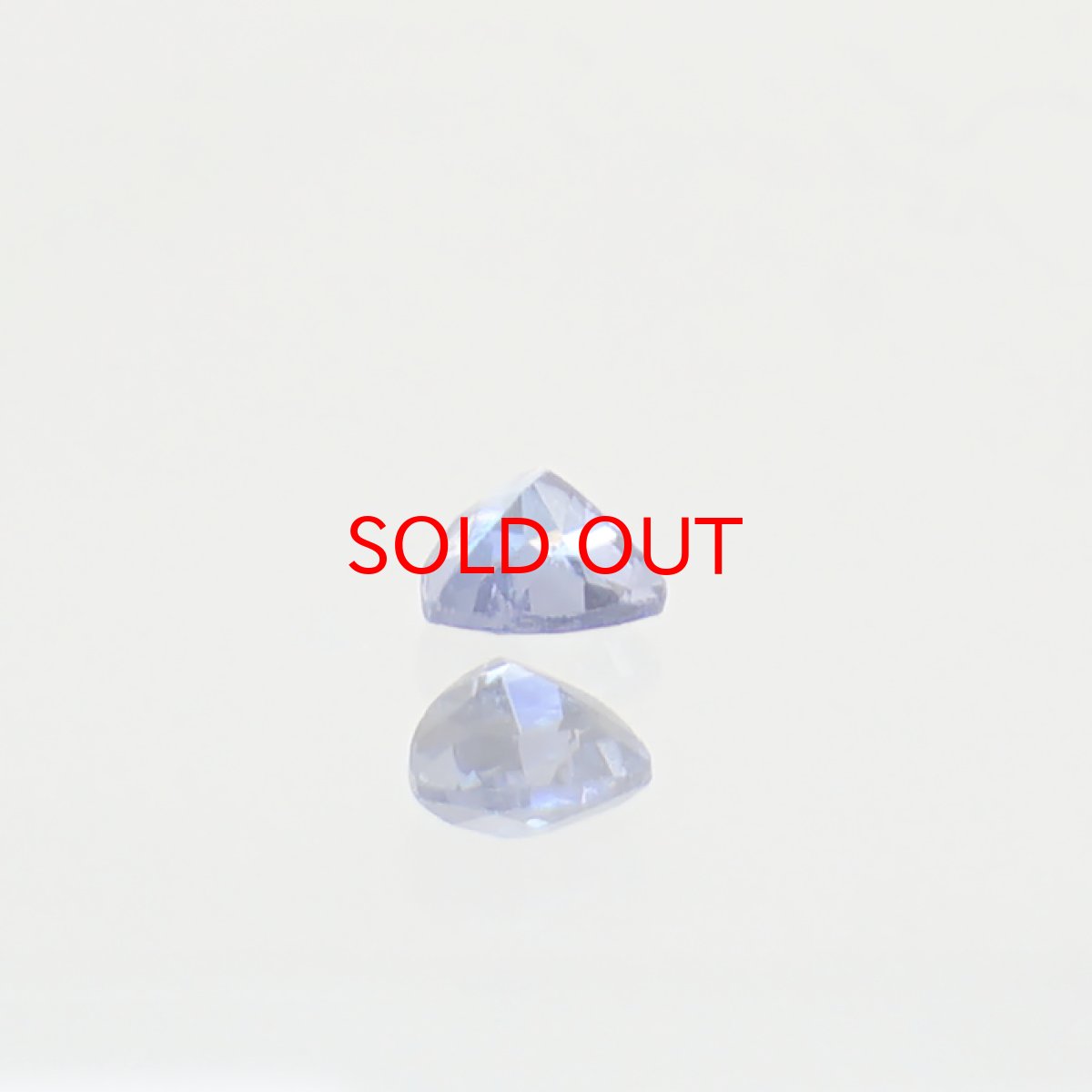 画像5: ベニトアイト ルース 0.118ct トリリアントカット アメリカ カリフォルニア州産 【 一点もの 】 Benitoite ベニト石 希少石 天然石 パワーストーン カラーストーン (5)