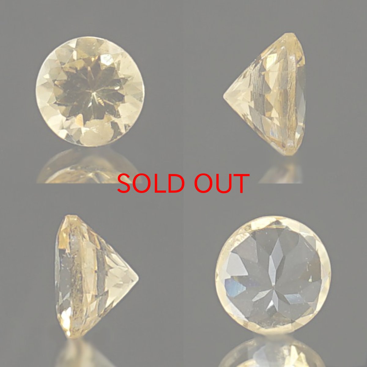 画像2: イエローダンビュライト ルース 0.9ct オーバルカット 一点物 アメリカ産  Yellow Danburite ダンビュライト 天然石 パワーストーン 浄化 お守り カラーストーン (2)