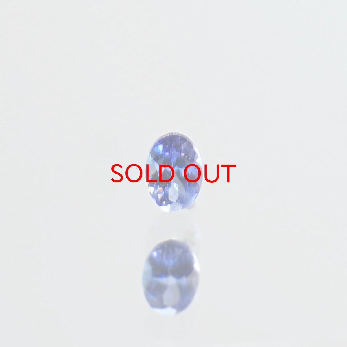画像5: ベニトアイト ルース 0.104ct オーバルカット アメリカ カリフォルニア州産 【 一点もの 】 Benitoite ベニト石 希少石 天然石 パワーストーン カラーストーン (5)