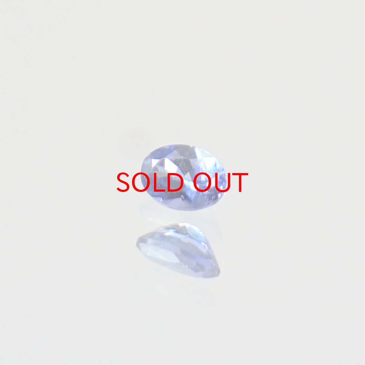 画像3: ベニトアイト ルース 0.104ct オーバルカット アメリカ カリフォルニア州産 【 一点もの 】 Benitoite ベニト石 希少石 天然石 パワーストーン カラーストーン (3)