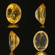 画像2: イエローダンビュライト ルース 1.1ct オーバルカット 一点物 アメリカ産 Yellow Danburite ダンビュライト 天然石 パワーストーン 浄化 お守り カラーストーン (2)