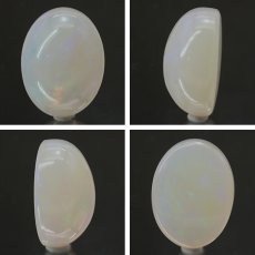 画像2: エチオピアオパール ルース 13.1ct オーバル エチオピア産 【 一点物 】 Ethiopian opal 10月誕生石 オパール 裸石 天然石 パワーストーン カラーストーン (2)