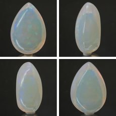 画像2: エチオピアオパール ルース 17.05ct ドロップ エチオピア産 【 一点物 】 Ethiopian opal 10月誕生石 オパール 裸石 天然石 パワーストーン カラーストーン (2)