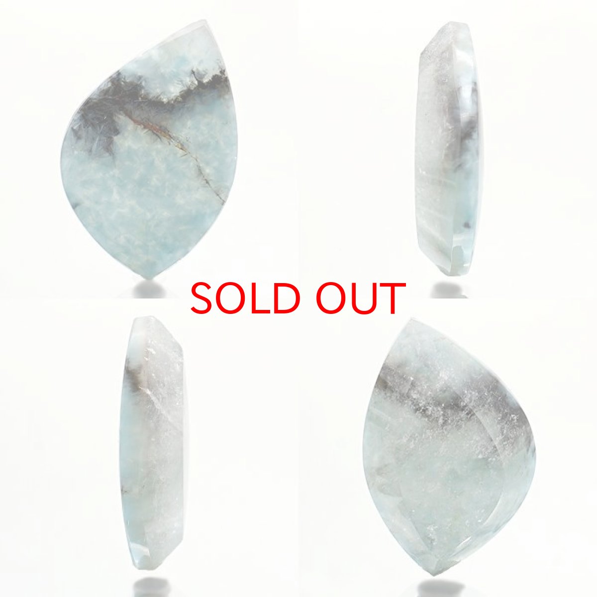 画像2: ギラライトインクオーツ ルース 8.0ct ブラジル産 Gilalite ジラライト 一点もの 希少石 裸石 天然石 パワーストーン (2)