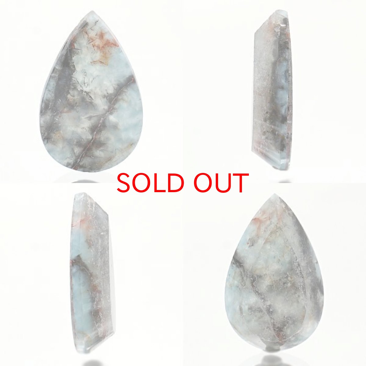 画像2: ギラライトインクオーツ ルース 6.0ct ブラジル産 Gilalite ジラライト 一点もの 希少石 裸石 天然石 パワーストーン (2)