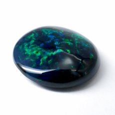 画像3: ブラックオパール ルース 16.0ct ラウンド エチオピア産 【 一点物 】 Black opal 10月誕生石 オパール 裸石 天然石 パワーストーン カラーストーン (3)