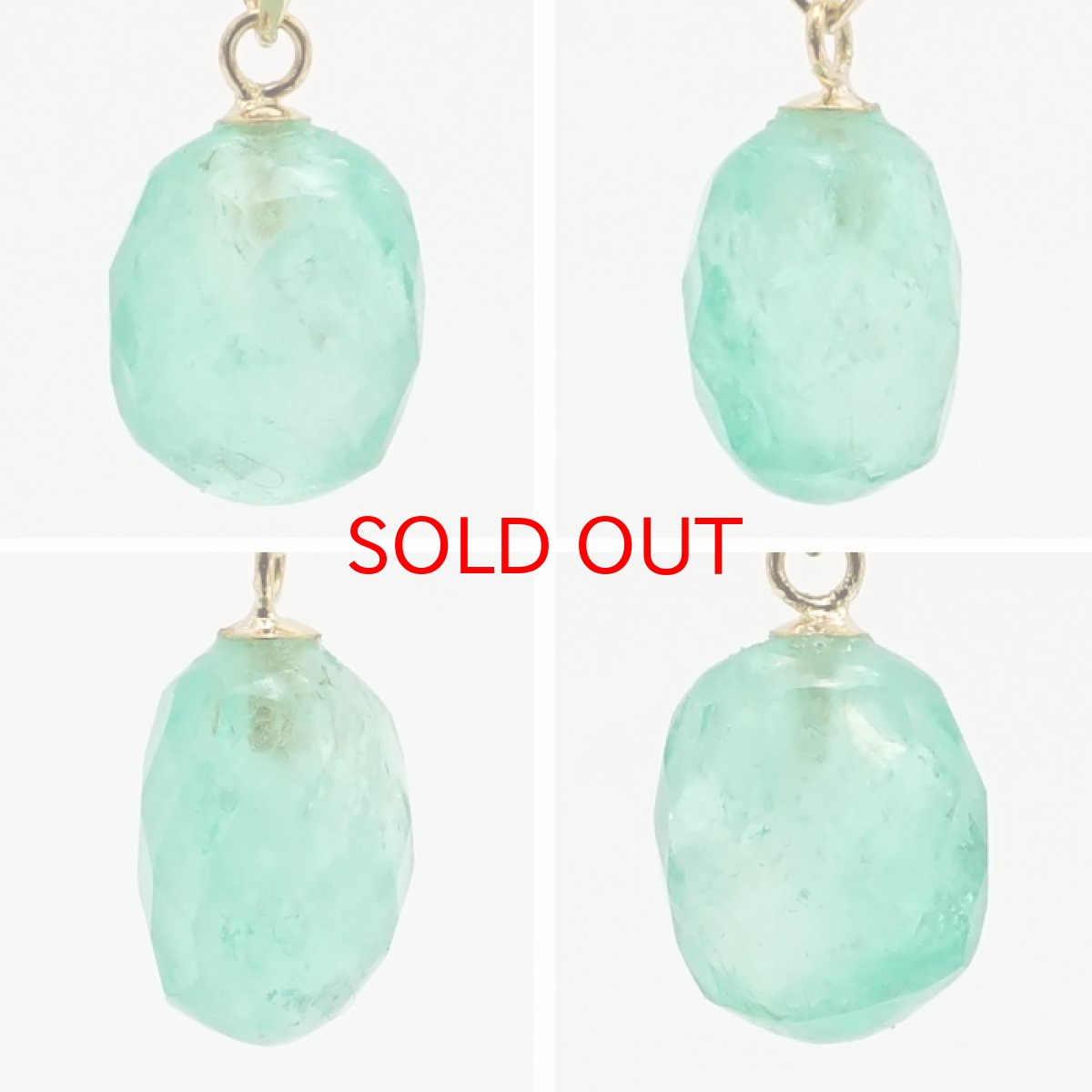 画像2: 【 一点もの 】 エメラルド K18 ペンダントトップ 2.45ct コロンビア産 ムソ鉱山 オーバルカット 日本製 緑柱石 5月誕生石 裸石 天然石 パワーストーン カラーストーン (2)