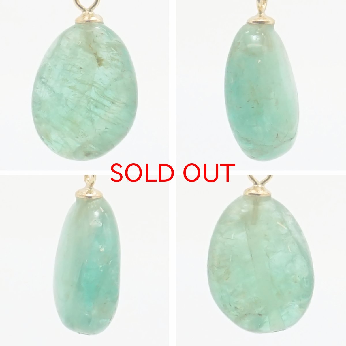 画像2: 【 一点もの 】 エメラルド K18 ペンダントトップ 2.8ct コロンビア産 日本製 緑柱石 5月誕生石 裸石 天然石 パワーストーン カラーストーン (2)