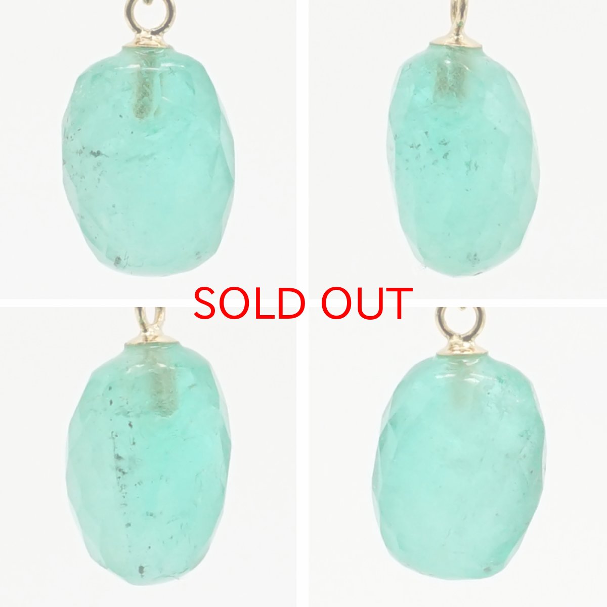 画像2: 【 一点もの 】 エメラルド K18 ペンダントトップ 2.9ct コロンビア産 ムソ鉱山 オーバルカット 日本製 緑柱石 5月誕生石 裸石 天然石 パワーストーン カラーストーン (2)