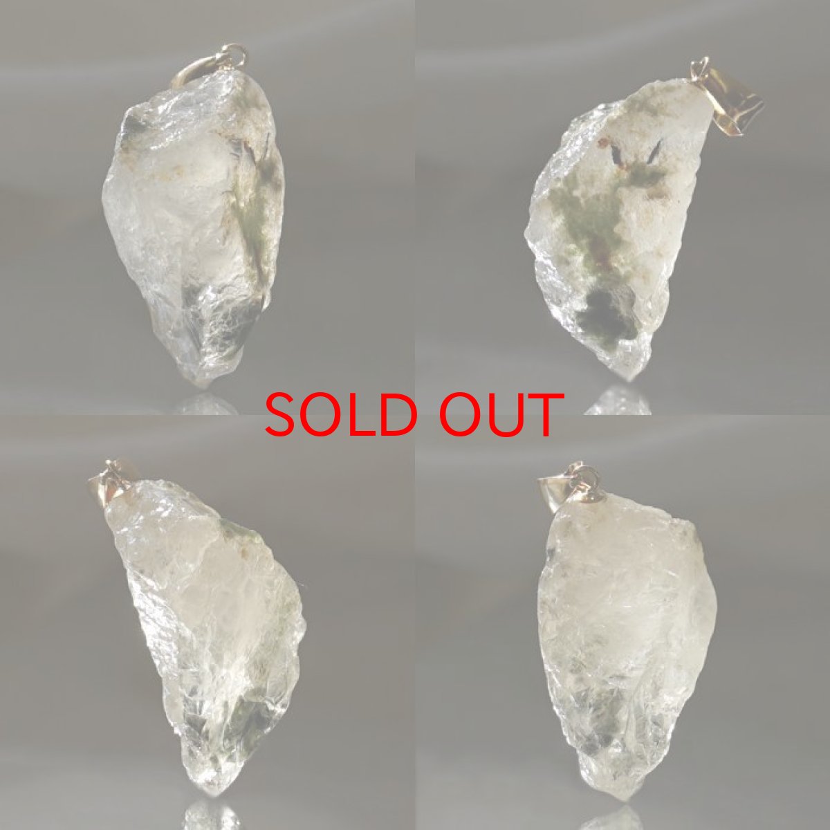 画像2: 【セール20%OFF】 フェナカイト 18.0ct ペンダントトップ ロシア産 K18 ラフ 原石 一点物 Phenakite 日本製 希少石 フェナス石 ネックレス パワーストーン 浄化 (2)