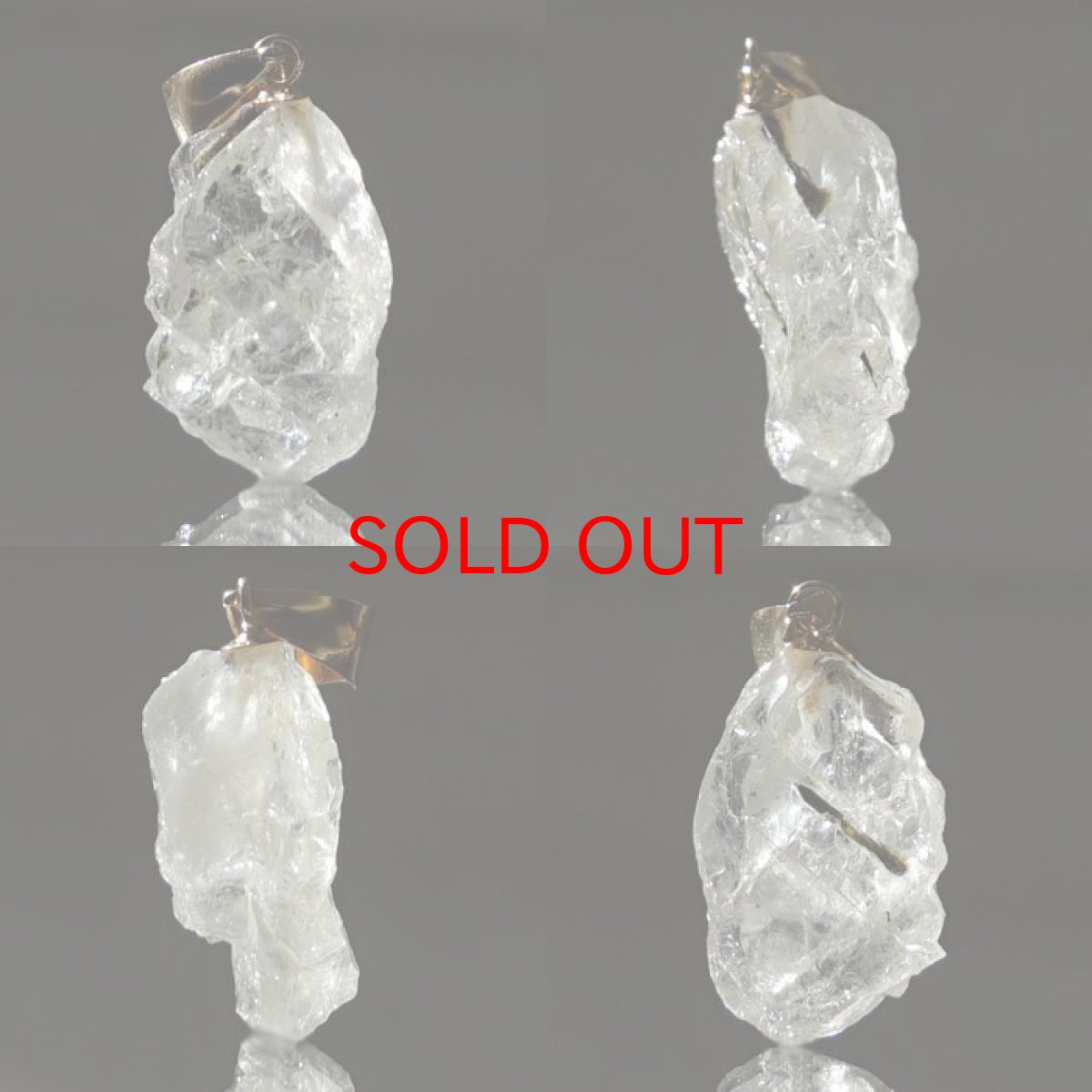 画像2: フェナカイト 5.4ct ペンダントトップ ロシア産 K18 ラフ 原石 一点物 Phenakite 日本製 希少石 フェナス石 ネックレス パワーストーン 浄化 (2)